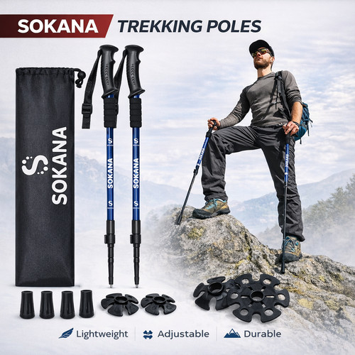 Paar teleskop walking - 1,